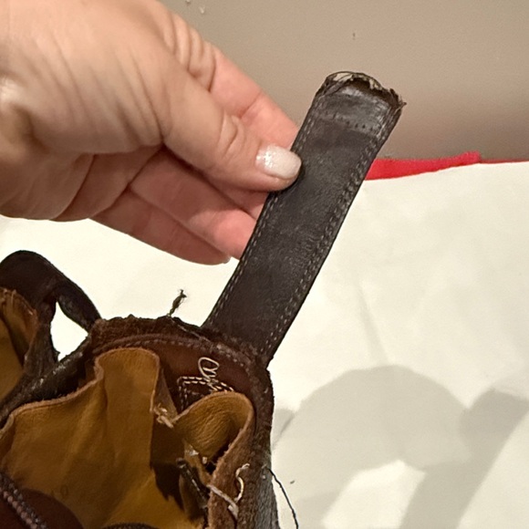 Billy Reid Dark Brown Leather Boots - Picture 3 of 6